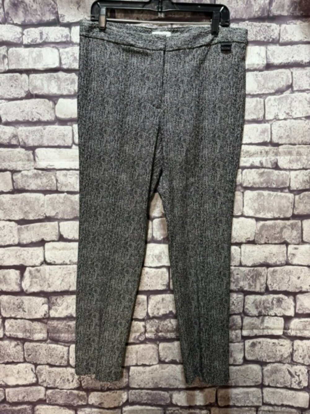 Calvin Klein NWT Black & White Tweed Pants Size 12